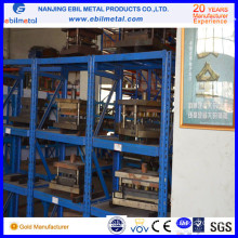 Industry & Factory Warehouse Storage Metallic Drawer Racking / Mould Rack